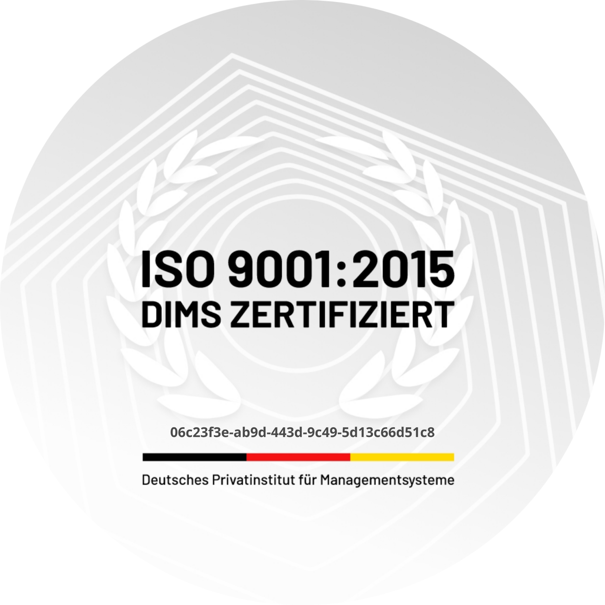 Selbstverständlich entspricht unser Qualitätsmanagement den Anforderungen der DIN EN ISO 9001:2015 und wird kontinuierlich weiterentwickelt, um den hohen Erwartungen unserer Auftraggeber jederzeit gerecht zu werden.